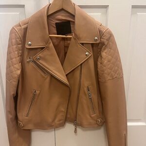 Paige Carmel Leather Jacket
